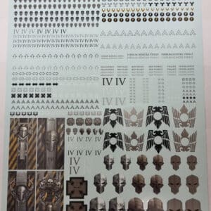 Iron Warriors Legion Transfer Sheet