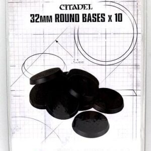 32mm Round Bases (X10)