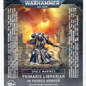 Space Marine Primaris Librarian In Phobos Armour