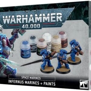 Warhammer 40,000 - Space Marines: Infernus Marines + Paints Set
