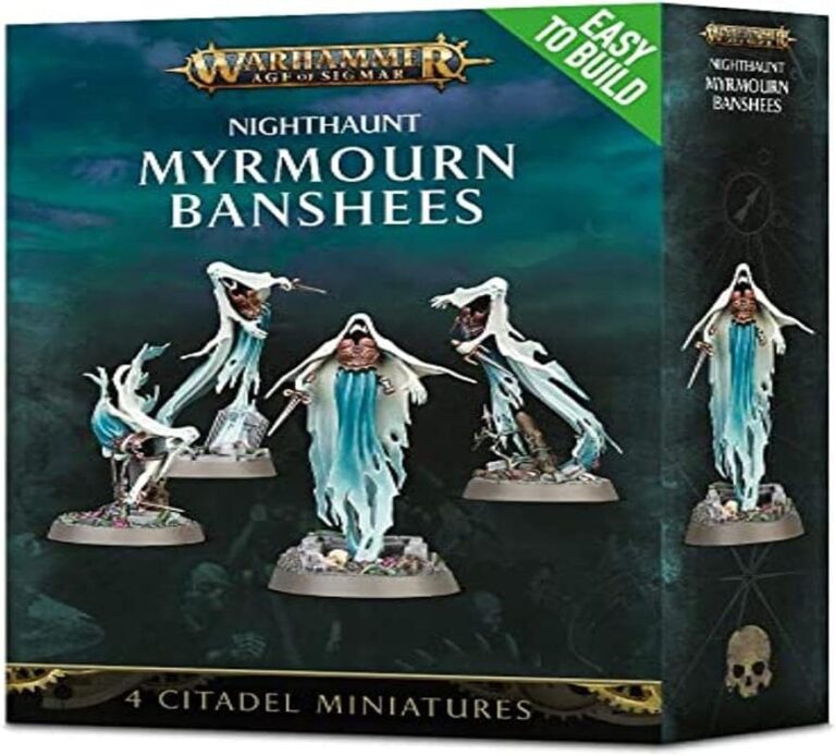 Easy to Build: Nighthaunt Myrmourn Banshee