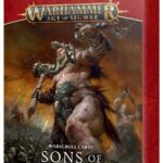 Warhammer - Age of Sigmar - Warscroll Cards: Sons Of Behemat (2022 Edition) (English)