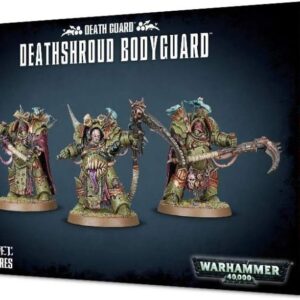 99120102073" Death Guard Deathshroud Bodyguard Miniature, Black