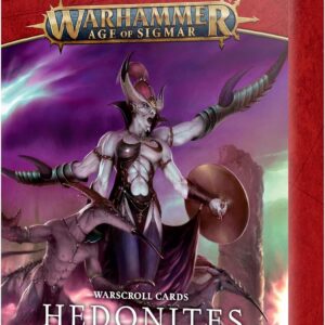 Warhammer Age of Sigmar - Warscroll Cards: Hedonites of Slaanesh (2023)
