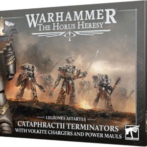Warhammer - Horus Heresy - Legiones Astartes: Cataphractii Terminators with Volkite Chargers and Power Mauls