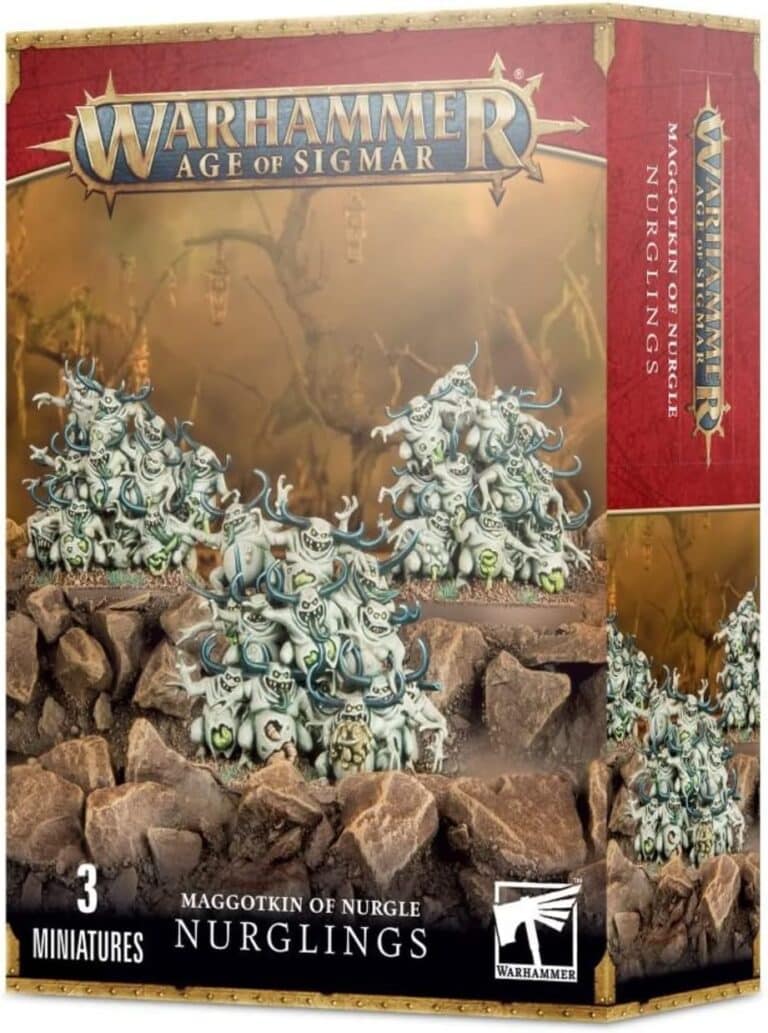 Warhammer Age of Sigmar - Maggotkin of Nurgle Nurglings Model Kit