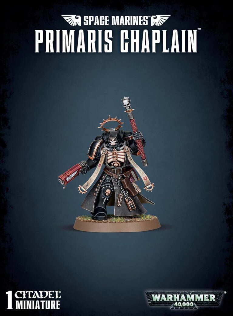 99120101180" Space Marines Primaris Chaplain Plastic Kit