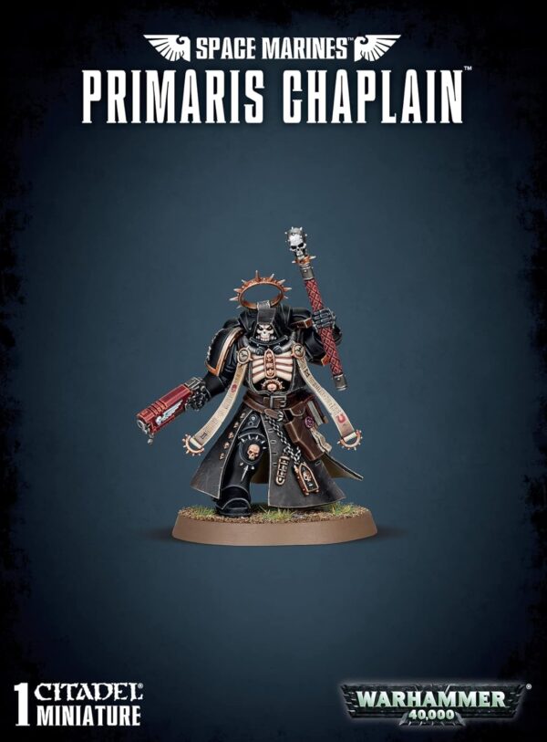 99120101180" Space Marines Primaris Chaplain Plastic Kit