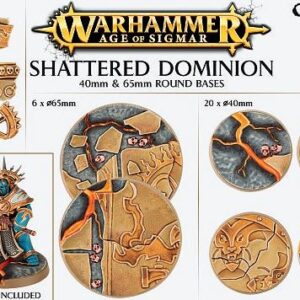 Age of Sigmar: Shattered Dominion: 40 & 65mm Round