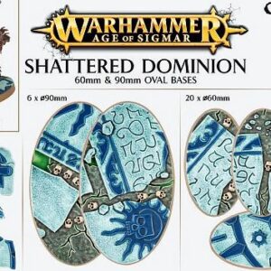 Age of Sigmar: Shattered Dominion: 60 & 90mm Oval