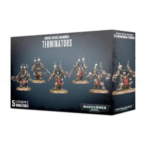 Chaos Space Marines: Chaos Terminator Squad