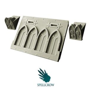 Gothic Front Plate for Light Vehicles