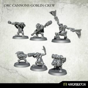 Orc Cannons Goblin Crew (6)