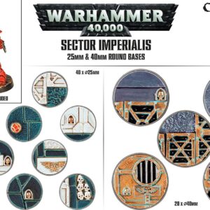 Sector Imperialis: 25 & 40mm Round Bases