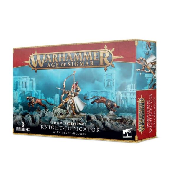 Stormcast Eternals: Knight - Judicator with Gryph - Hounds
