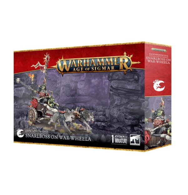 Age Of Sigmar - Gloomspite Gitz: Snarlboss on War-Wheela