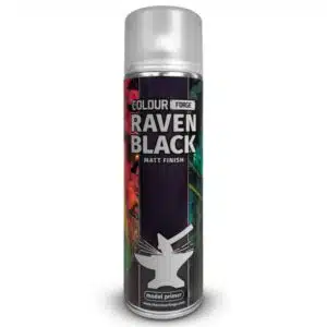 Colour Forge Raven Black 500ml Spray