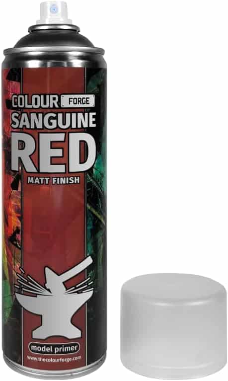 Colour Forge Sanguine Red Miniature Spray Paint ( 500ml )