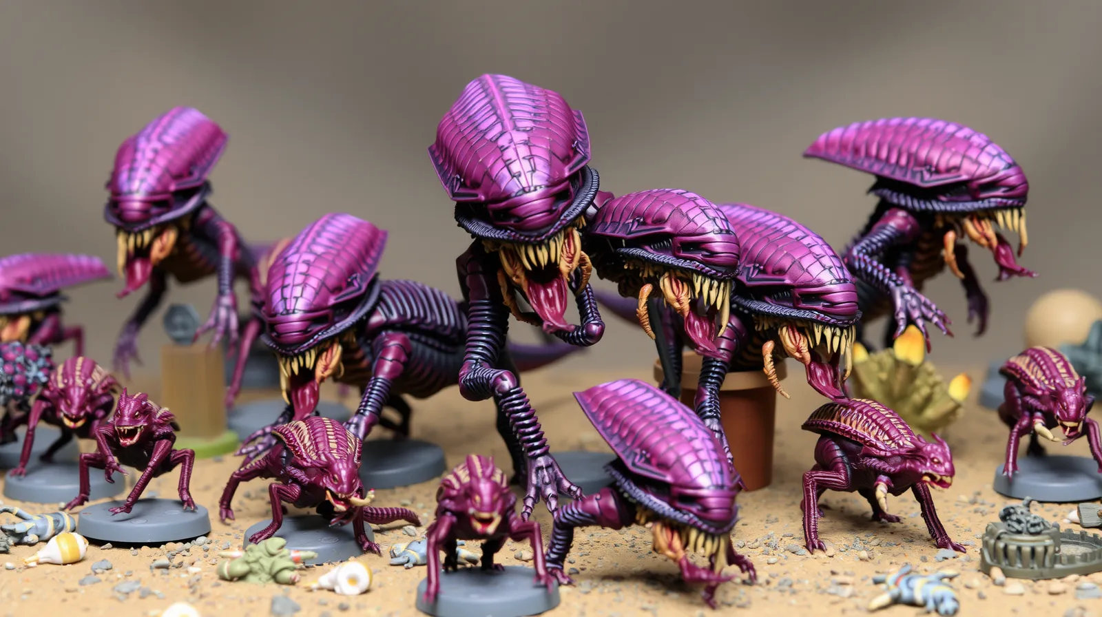 Painting Tyranid Hive Fleet Leviathan: The Contrast Hack