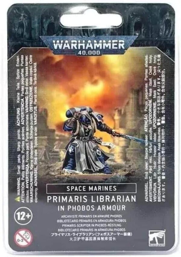 Space Marine Primaris Librarian In Phobos Armour