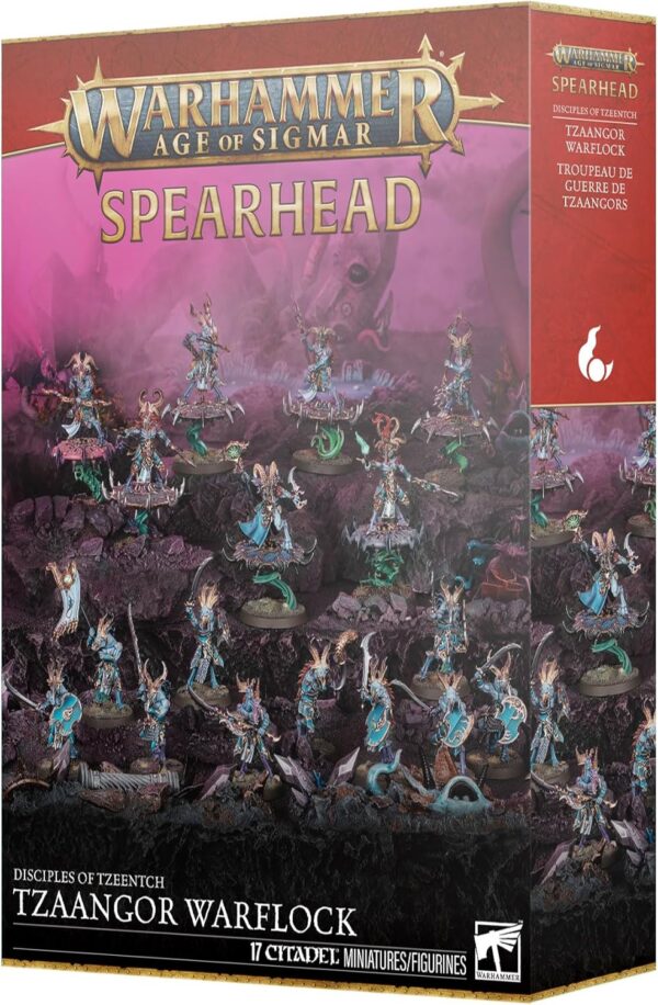Spearhead: Disciples Of Tzeentch: Tzaangor Warflock