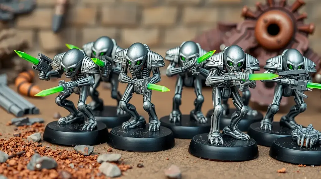 Speed Painting Necrons: The Leadbelcher Method