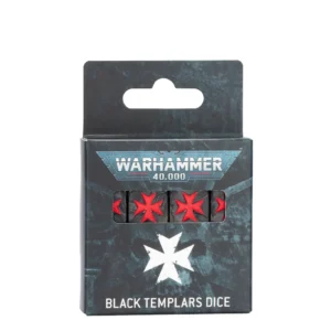Warhammer 40,000: Black Templars Dice