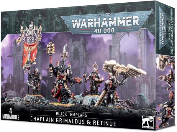 Warhammer 40,000 - Black Templars: Grimaldus & Retinue