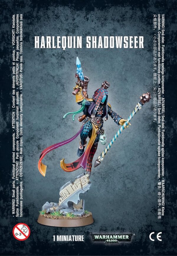 Warhammer 40,000" Harlequin Shadowseer Action Figure