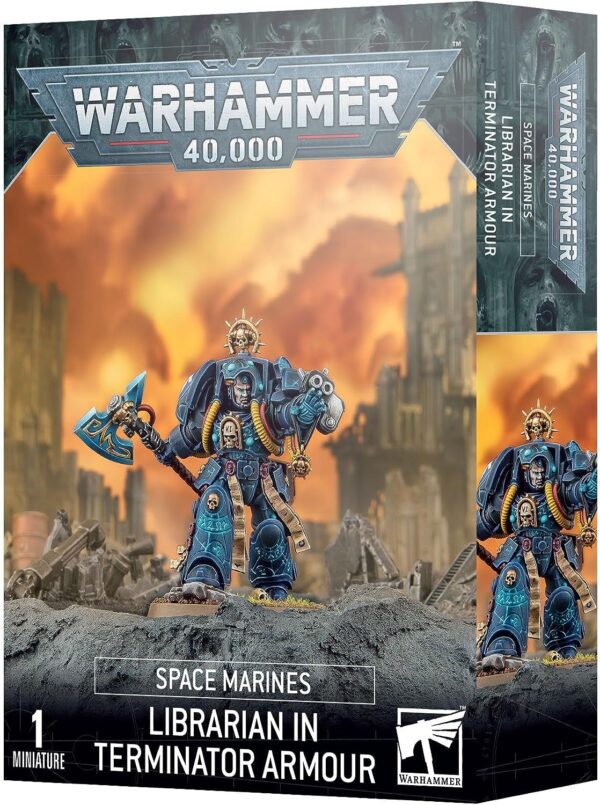 Warhammer 40,000 - Space Marine Librarian In Terminator Armour (2023