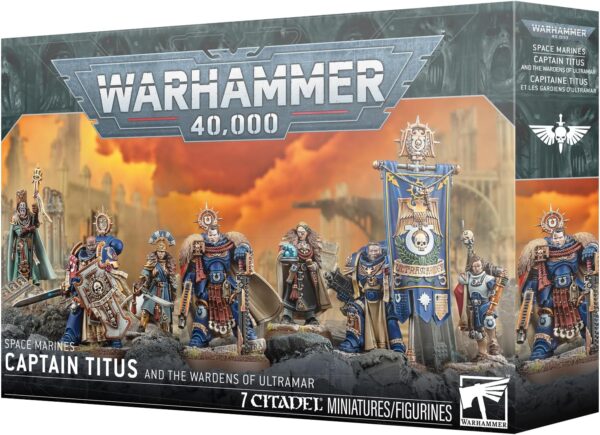 Warhammer 40,000 - Space Marines - Ultramarines: Captain Titus & The Wardens of Ultramar