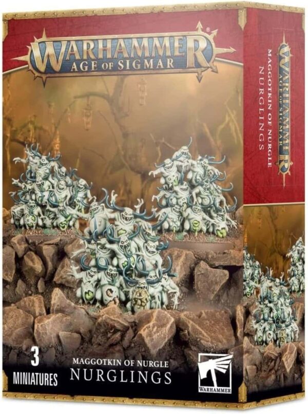 Warhammer Age of Sigmar - Maggotkin of Nurgle Nurglings Model Kit