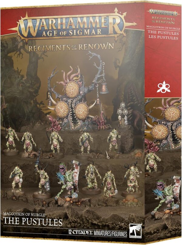 Warhammer - Age of Sigmar - Regiments of Renown - Maggotkin of Nurgle: The Pustules