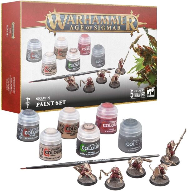 Warhammer - Age of Sigmar - Skaven + Paint Set (2024 3rd Edition)