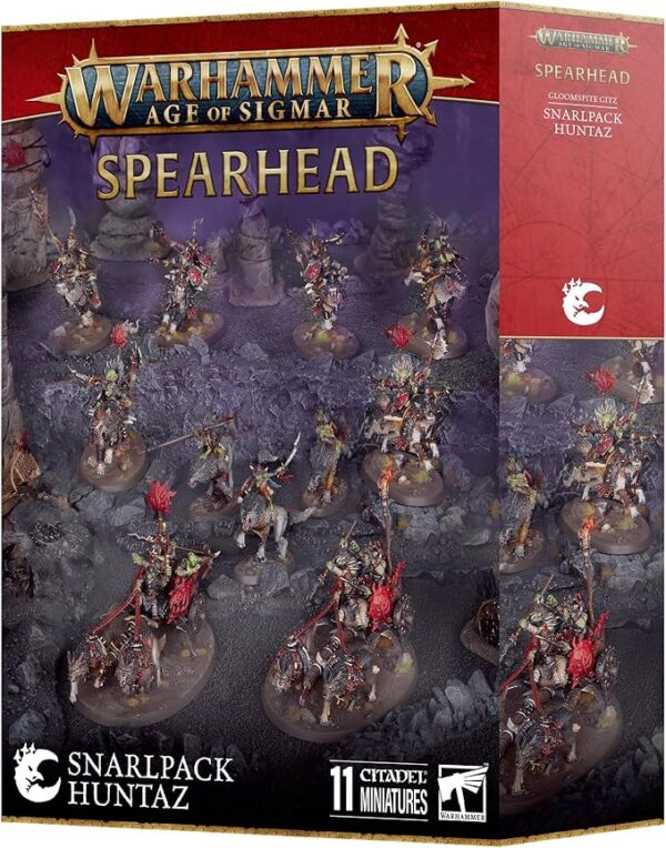 Warhammer - Age of Sigmar - Spearhead: Gloomspite Gitz - Snarlpack Huntaz