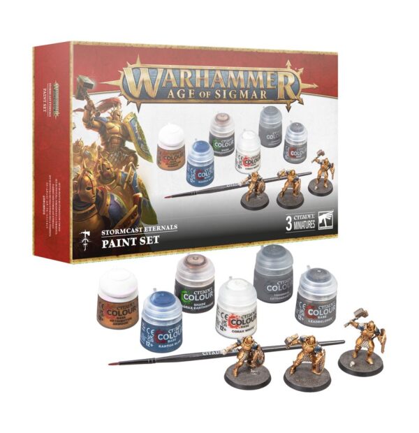 Warhammer - Age of Sigmar - Stormcast Eternals + Paint Set (2024 3rd Edition)