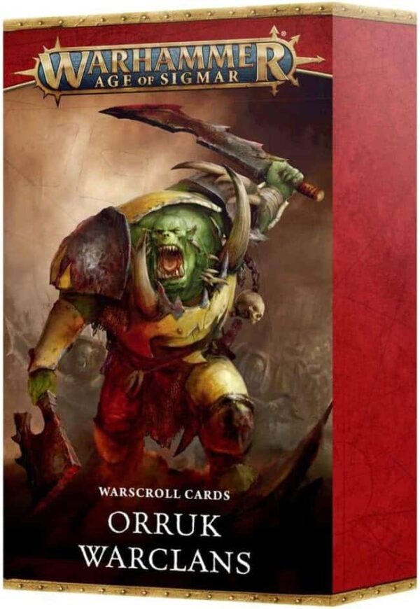 Warhammer Age of Sigmar - Warscroll Cards: Orruk Warclans