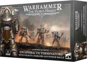 Warhammer - Horus Heresy - Legiones Astartes: Cataphractii Terminators with Volkite Chargers and Power Mauls
