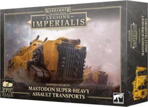 Warhammer - The Horus Heresy - Legions Imperialis: Mastodon Super-Heavy Assault Transports [EPIC SCALE]