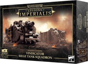 Warhammer - The Horus Heresy - Legions Imperialis: Vindicator Siege Tank Squadron [EPIC SCALE]