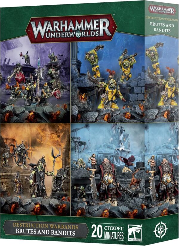Warhammer Underworlds: Brutes and Bandits (4 Warband Pack)