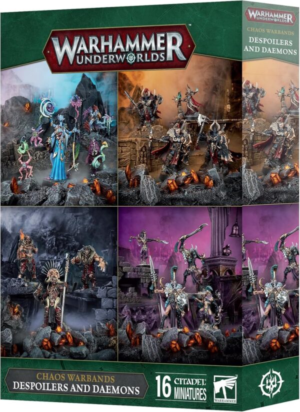 Warhammer Underworlds: Despoilers and Daemons (4 Warband Pack)