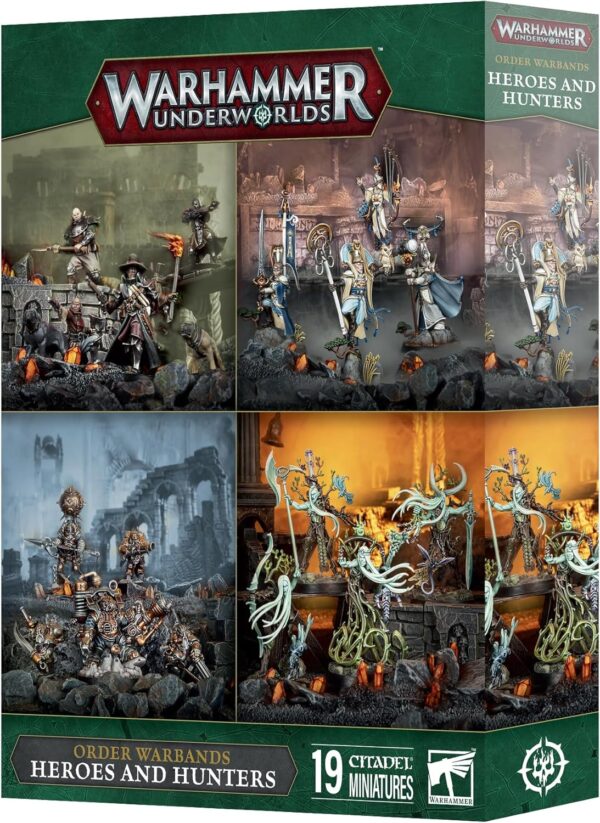 Warhammer Underworlds: Heroes and Hunters (4 Warband Pack)