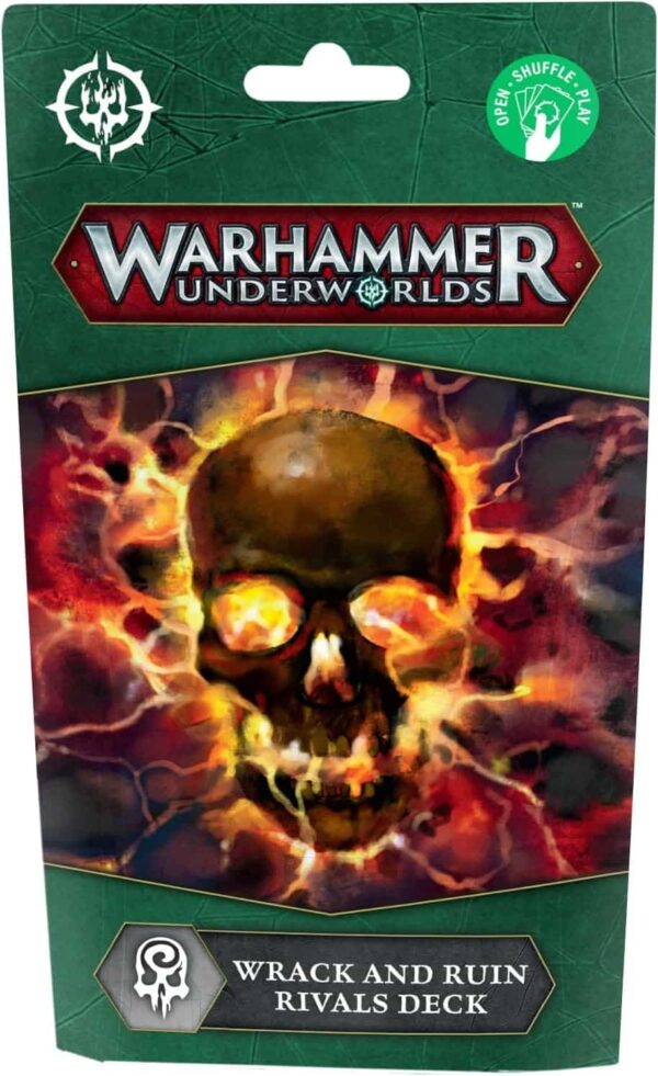 Warhammer Underworlds - Rivals Deck: Wrack and Ruin (2024 2nd Edition) Printed Cards for Warhammer Underworlds