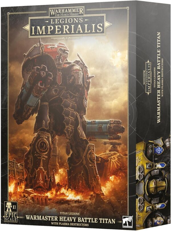 Warhammer Warhammer - Legions Imperialis - Warmaster Heavy Battle Titan with Plasma Destructors [EPIC SCALE]