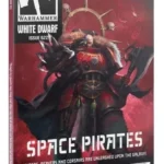 Cover of Warhammer White Dwarf issue 522 with a red background, featuring a space-pirate armored figure and the bold title Space Pirates.